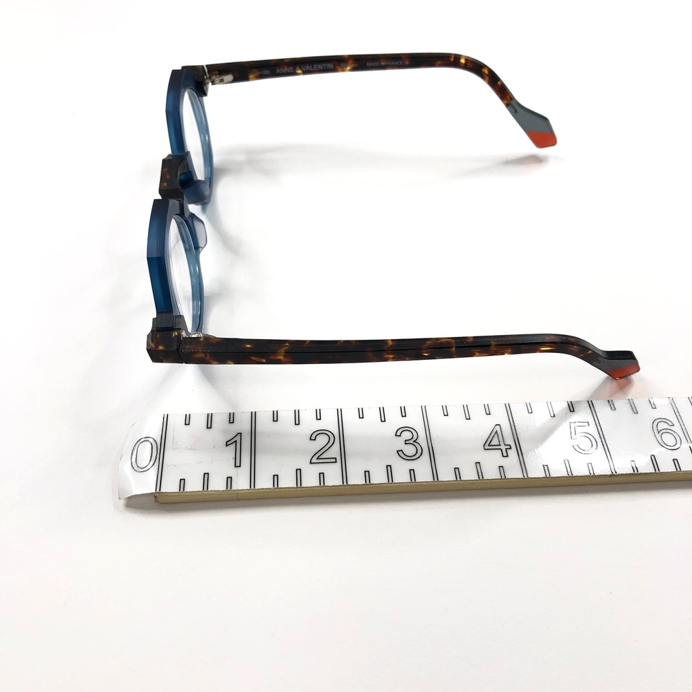 Anne et Valentin Brutalism Raw 3 40-27-147 France Blue Tortoise 20A15 MINT HRJ - Picture 12 of 14